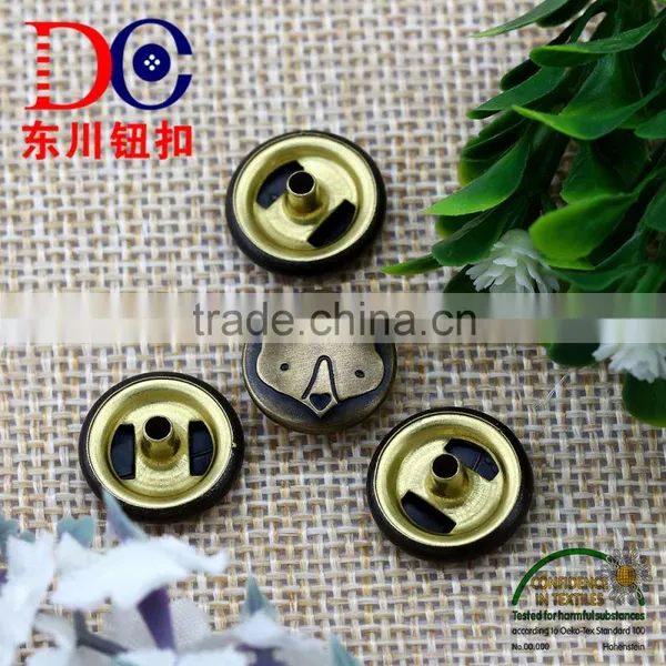 FOX Design Metal Button Snaps for Coat,Snap Fastener for Leather photo-3