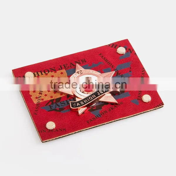 Newest Jeans pu Leather Patches Leather Metal Patch photo-2