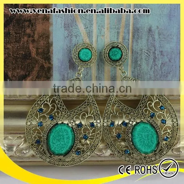 Bohemia Vintage Big Size Sample Order Alloy Earring photo-5