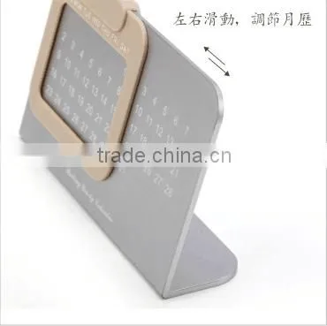 New Products on China Market Rectangle Paper-extracting Rolling Yearly Cardboard Calendar Stand/classic Desktop Calendar Stand photo-4