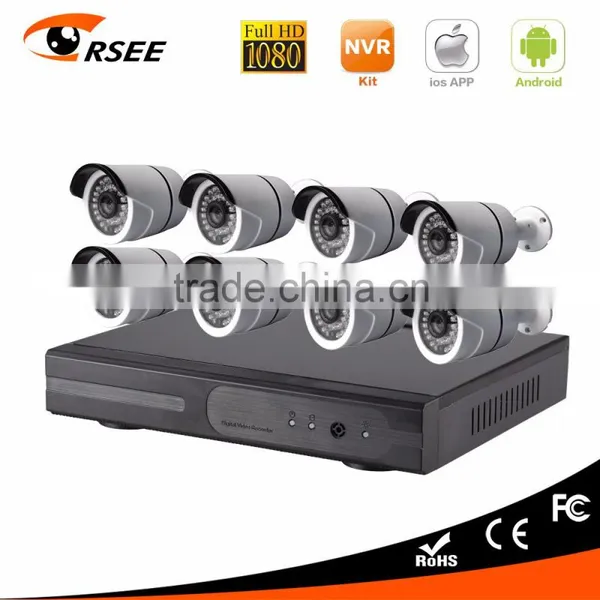 8 Channel 2.0mp Poe Nvr Kit Support P2p Cloud Motion Detection Alarm hd Cctv Camera System photo-2