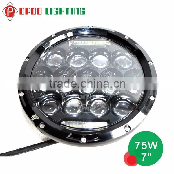 Hot New Products for 2015 Auto Parts Jeep Wrangler Led Headlight photo-4