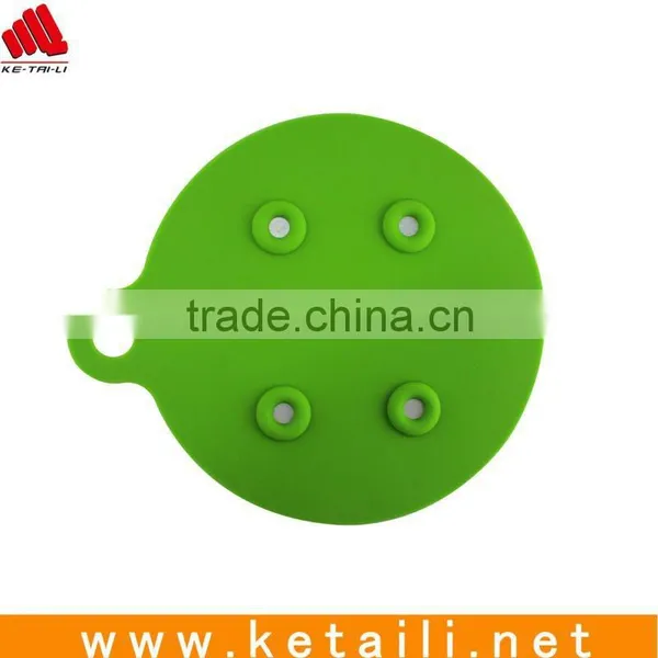 Custom Round Silicone Magnetic Placemat With Magnets for Pan