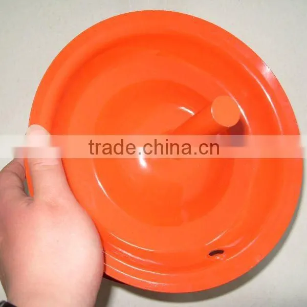 Steel Paint Wheel Rim With Solid Axle