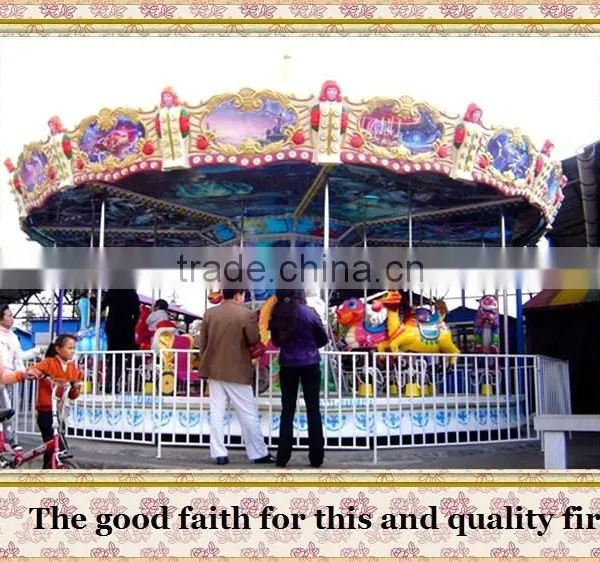 2015 Attractive Amusement Park Luxury Carousel for Sale photo-3