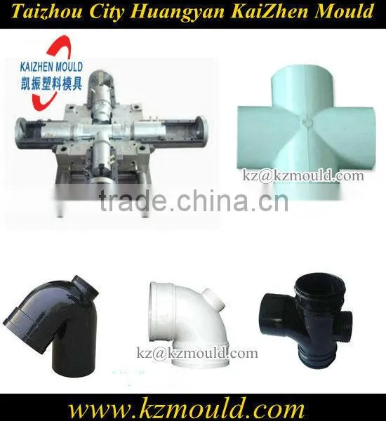 Different Type Different Size Plastic Tub Mould Injection Pipe Fitting Mould Huangyan Mould Factory photo-5
