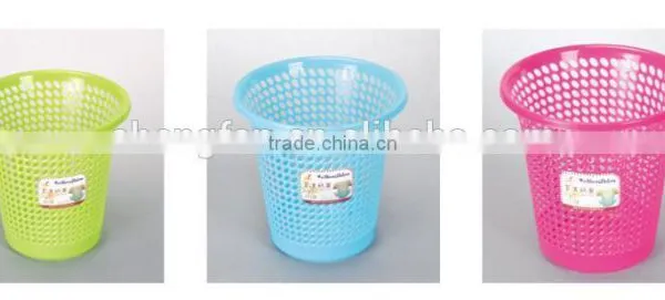Plastic Wastebasket Paper Basket photo-3