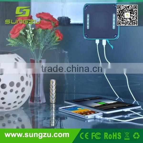 5600mah Super Waterproof Portable Solar Charger With Flashlight photo-4