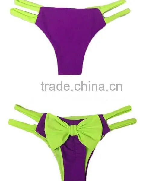 Hot Sexy Ladies Bowknot Very Small G-string Mini Bikini photo-3