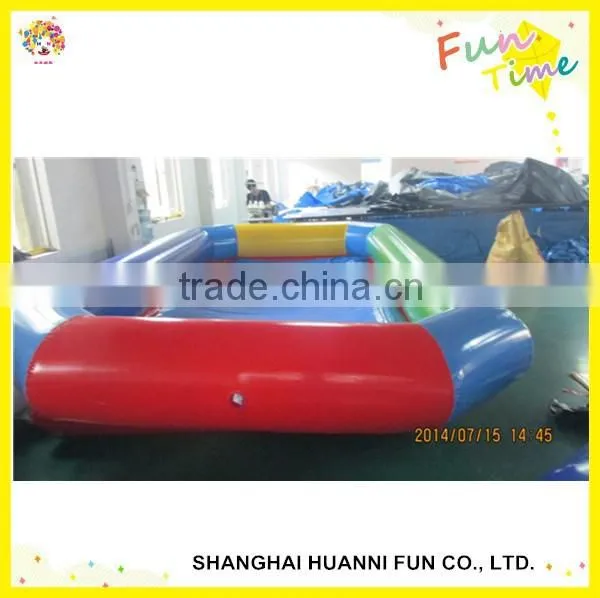 2015 China Best Quality Cheap Blue Inflatable Water Pool Square Swimming Pool for Water Balls for Kids Playing for Sale photo-4