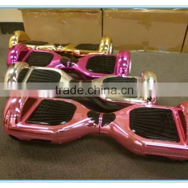 New Chrome Plated Electric Balance Scooter Electric Smart Board Balance