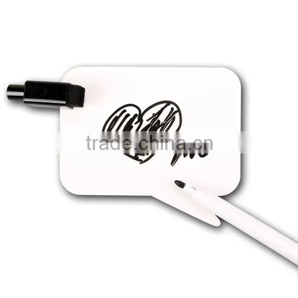 Message Shape Magnetic White Board With Marker Pen photo-2