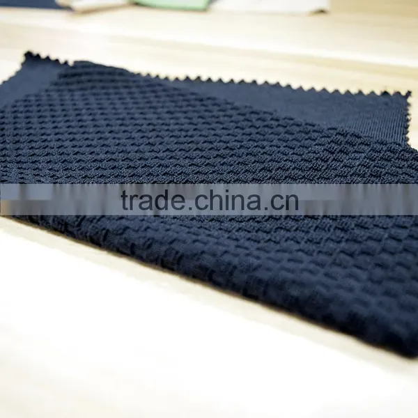 Popular Plain Color 96% Polyester 4% Spandex Small Square Fabric in Stock or Make -to-order Supplier photo-3