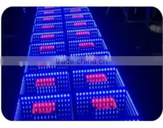Newest Popular LED Rechangeable Glass Dance Floor Tile photo-2