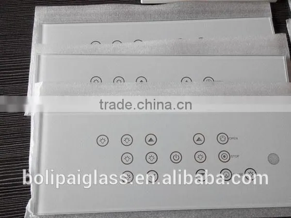 China Colored Hard Glass Switch Panels photo-2