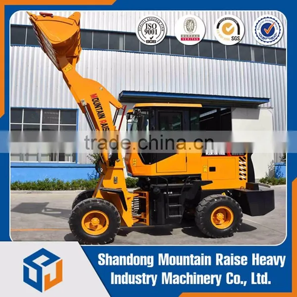 China 1 Ton New Mini Shovel 4DW Mini Wheel Loader for Farm photo-2