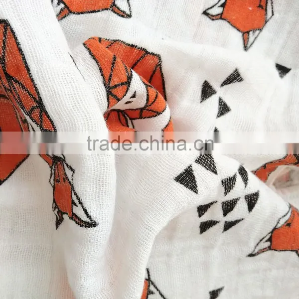100 Cotton Muslin Fabric photo-6