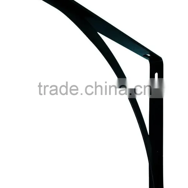 Metal Shelf Bracket in Black or White Color photo-4