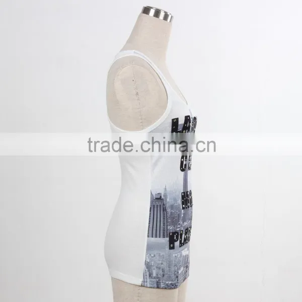 F5S15094 Tank Top Women Fitness Latest Design photo-2