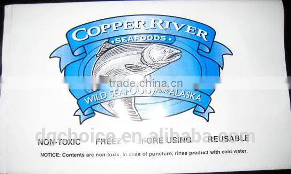 Promotion free sample heat seal flat bag