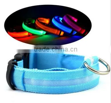 Aimigou Nylon LED Pet Collars, Pet Collar Leash photo-3