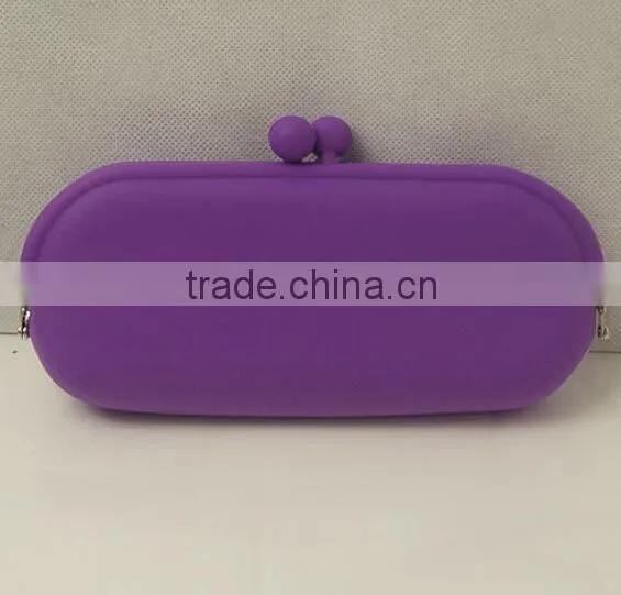 Silicone Pouch Purse / Cellphone Cosmetic Coin Bag / Glasses Storage photo-3
