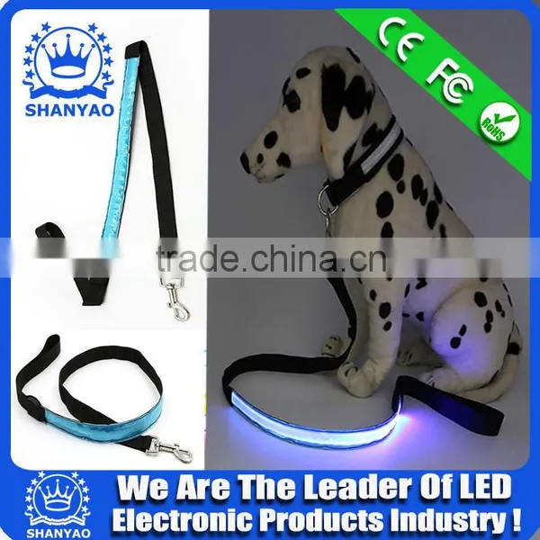 2016 Decorative Refiective LED Light Dog Leash As New Year Gift photo-3