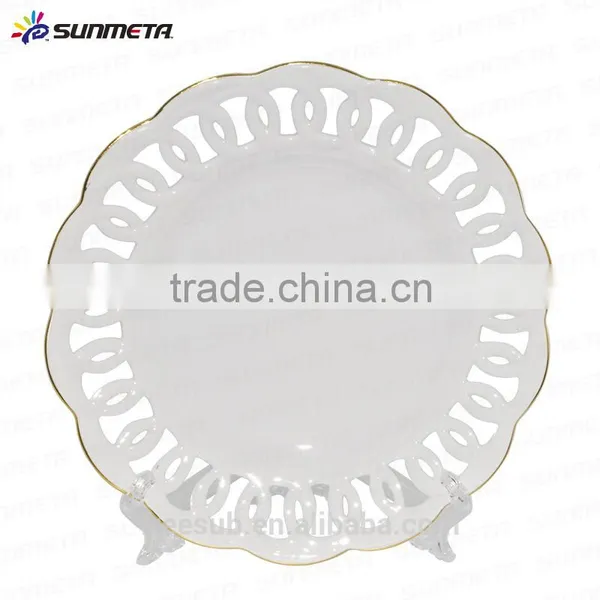 Sublimation Ceramic Plate With Customer's Photos Heat Printing Plate photo-3