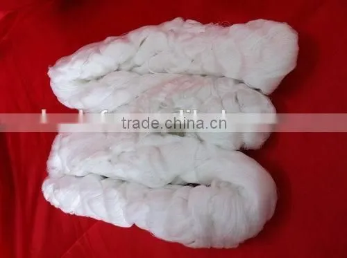 Raw White Color,high Tencity,hank Polyester Yarn-403 photo-5