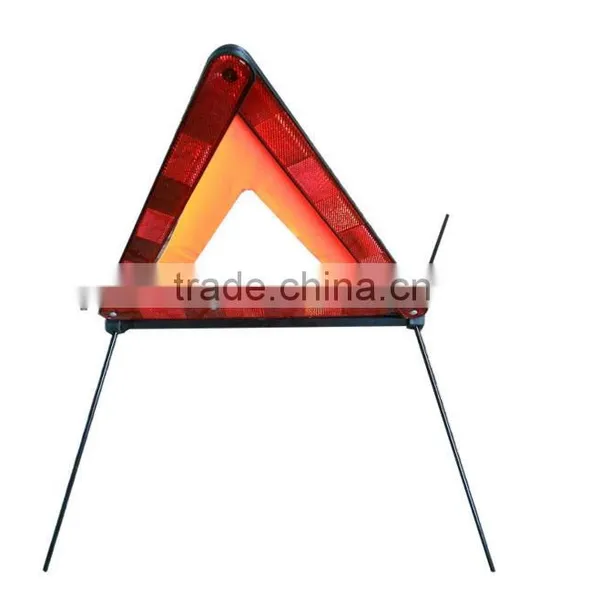 Red Triangular Fabric Bag Emergency Roadside Tool Kit photo-5
