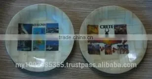 Assorted Design Tray/Plate, Non-Slip Tray, Anti Slip Tray, Wooden Tray, Tray, Plate, Crete, Lower Cost