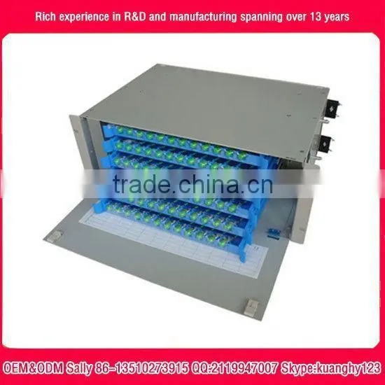 Hot Selling High Quality 19 Rack Mount Optical Odf Distribution Patch Panel photo-2