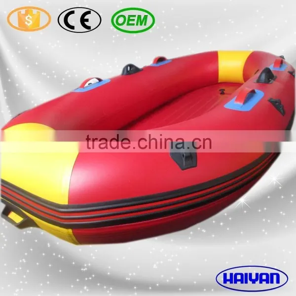 430cm Inflatable Boat With Air Mat Floor for Fishing, Sports, Rescue Use photo-2
