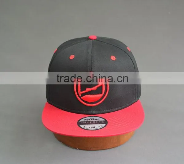 Hi Quality Custom 6-panel Snapback Caps With Embroidery Logo photo-2