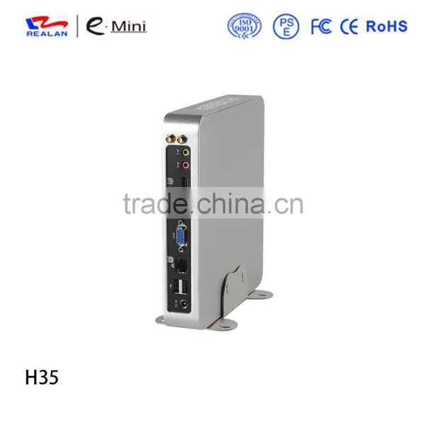 Realan High Quality Standard Fast Delivery H35-i3H40T1 Barebone Wholesaler Cheap Mini Fanless Desktop pc photo-6