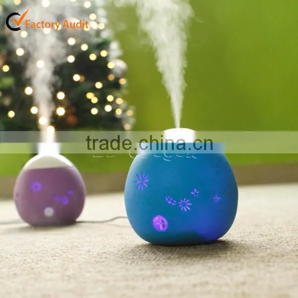 Humidifier White / Small Round Humidifiers / Portable Ultrasonic Humidifier photo-5