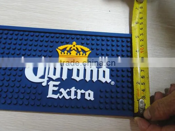 New Design Branded Custom Soft Pvc Rubber Bar Counter Beer Mat photo-4