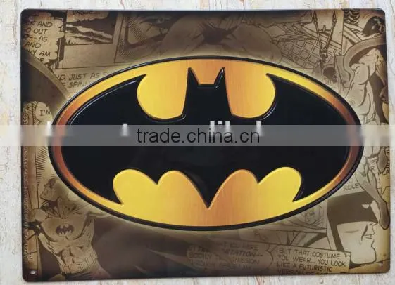 Wholesale Custom Embossed Vintage Metal Tin Sign, Retro Metal Tin Plaque, Home Decoration Tin Plate photo-2