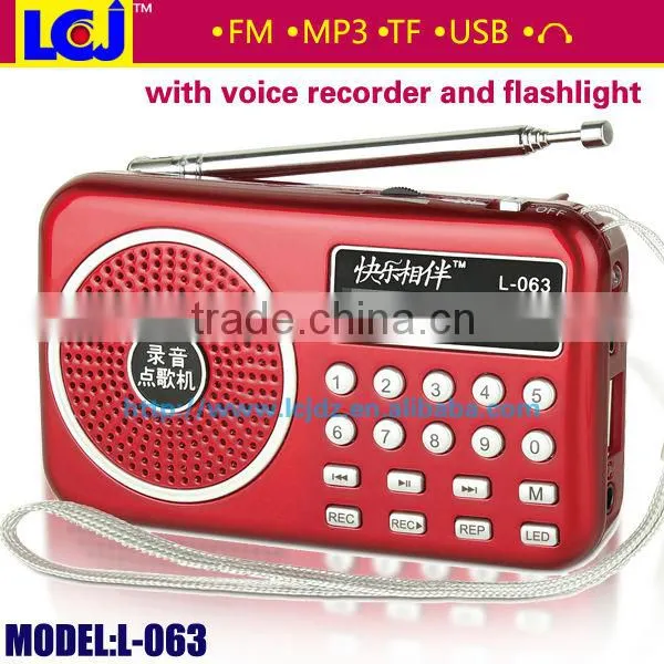 L-063 Mini Portable Music Speakers