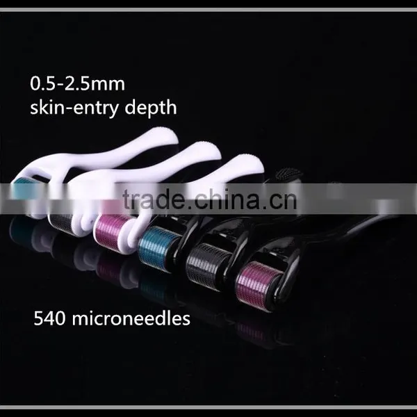 Travel Portable 540 Micro Needle Set Roller Pen Kit Skin Care Anti Aging photo-3