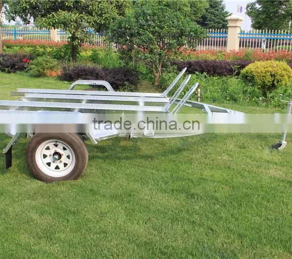 Galvanized Motorcycle Trailer photo-3