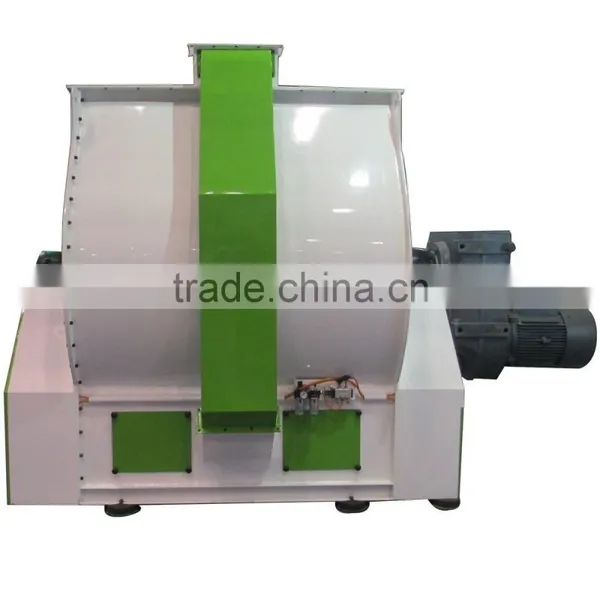 High Efficiency Single-shaft Double Paddle Animal Food Mixer photo-2