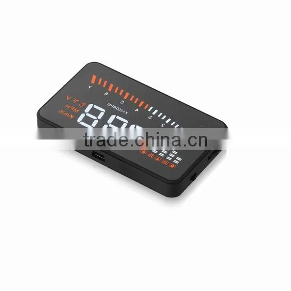 X5 3 Inch Car OBD2 HUD Display Vehicle Mounted Alarm photo-4