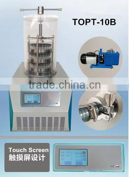 Laboratory Freeze Drying Equipment Vacuum Drying Equipment Capping Vacuum Freeze Drier Prices