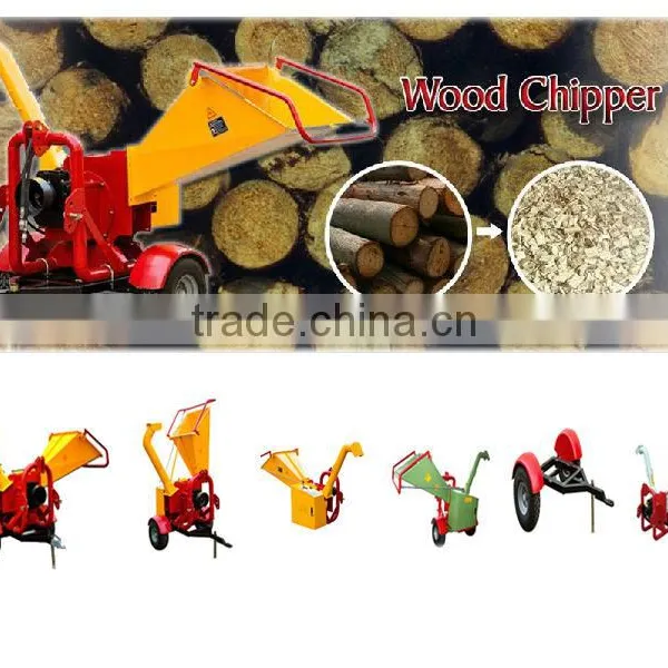 Industrial Mobile Wood Shredder Chipper Machine for Tractor photo-3