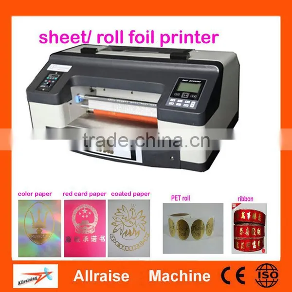 Plateless Digital Foil Printer/ Digital Hot Foil Stamping Machine/hot Stamping Foil Printer