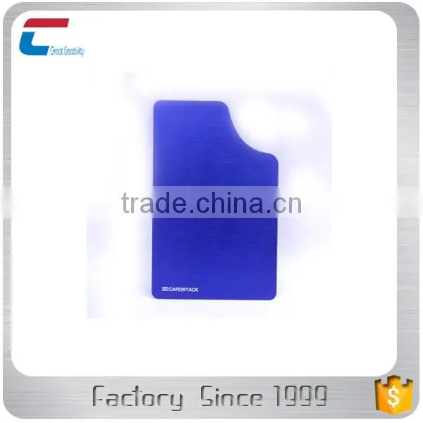 High Quality Wholesale Standard Anodized Blank Aluminum Cards photo-3