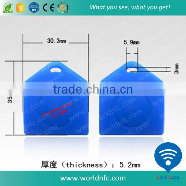 Good Quality MF Classic 1K S50 RFID Silicon Key Tag photo-3