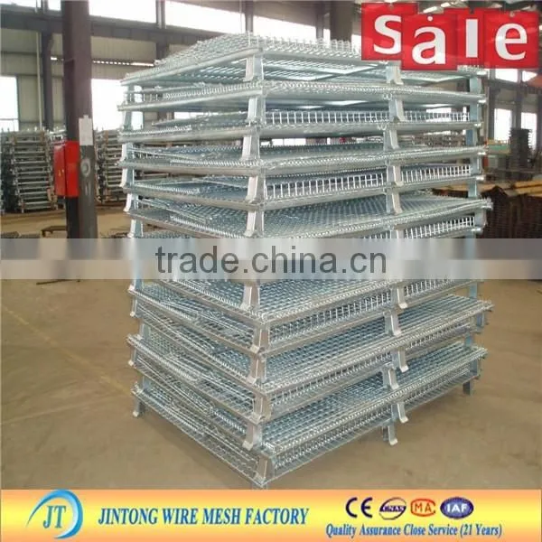 High Quality and Safty Galvanized Metal Wire Mesh Container photo-5