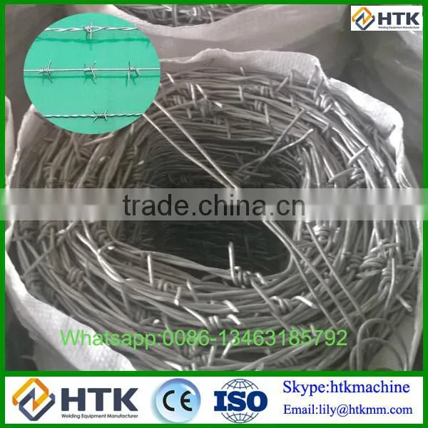 Hot Dip Galvanized Barbed Wire Small Coil Iron Wire photo-2